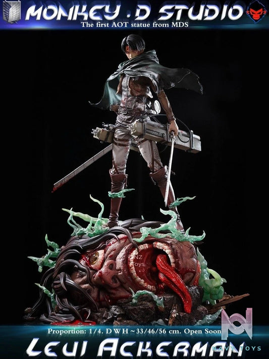 Levi Ackerman - Attack On Titan - Monkey D Studio resin statue monkey d studio anime figure