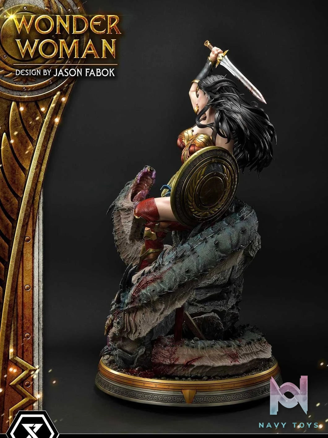 Wonder Woman Versus Hydra - Wonder Woman - Prime 1 Studio (MMDC - 48EXS) resin statue Prime 1 Studio anime figure