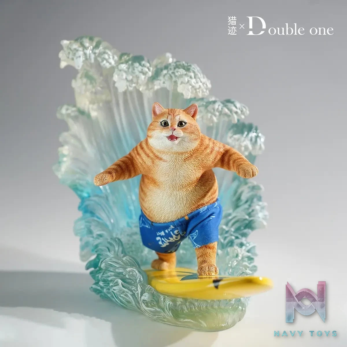 Double one x Lie Ji Studio – Surfer Cat D26072 (Licensed)