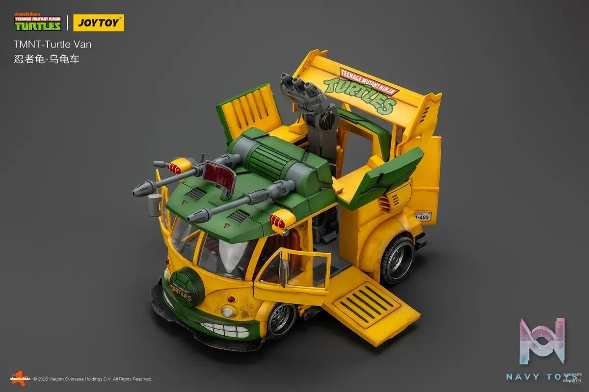 JOYTOY – 1/18 TMNT-Turtle Van X Roadkill Rodney JT02540 JT02557 (Licensed)