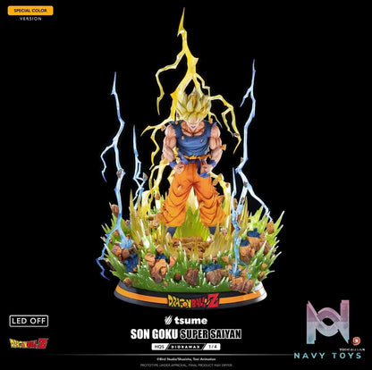 Tsume Studio – Dragon ball Son Goku Super Saiyan HQS Dioramax (Licensed)