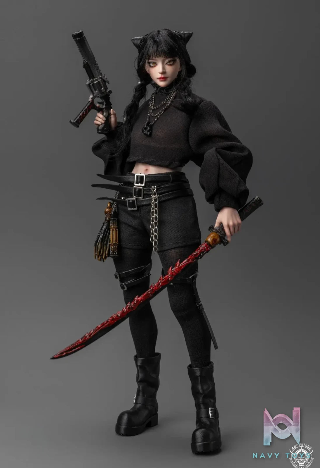 ART FUTURE – Sword Princess Cat Girl 1/6 Scale Action Figure (Licensed)