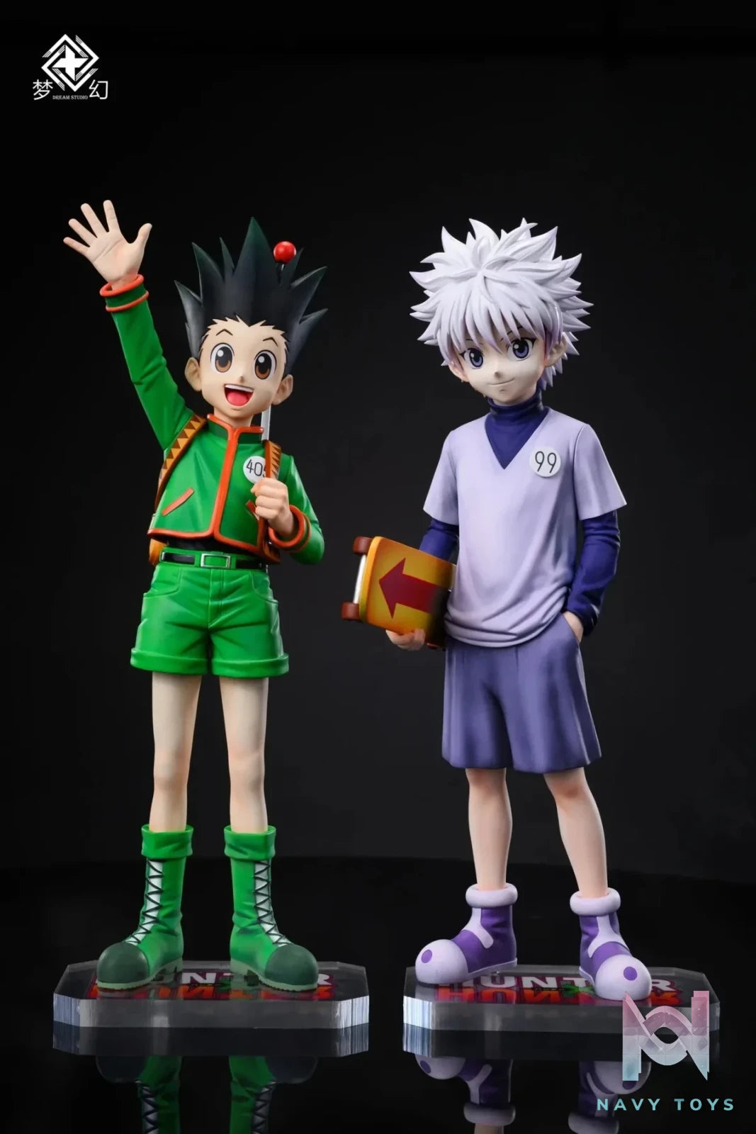 Dream Studio - Hunter x Hunter Protagonist Foursome resin statue Navy Toys anime figure