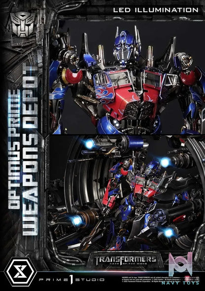 Prime 1 Studio – Museum Masterline Transformers: Dark of the Moon (Film) Optimus Prime Weapons Depot MMTFM-38 MMTFM-38S (Licensed)