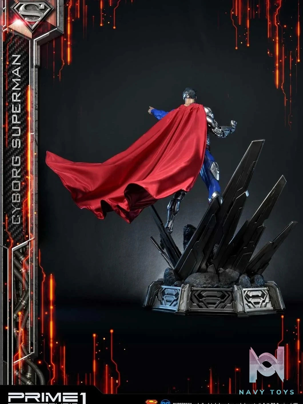 Cyborg Superman - Superman - Prime 1 Studio (MMDC - 32) resin statue Prime 1 Studio anime figure