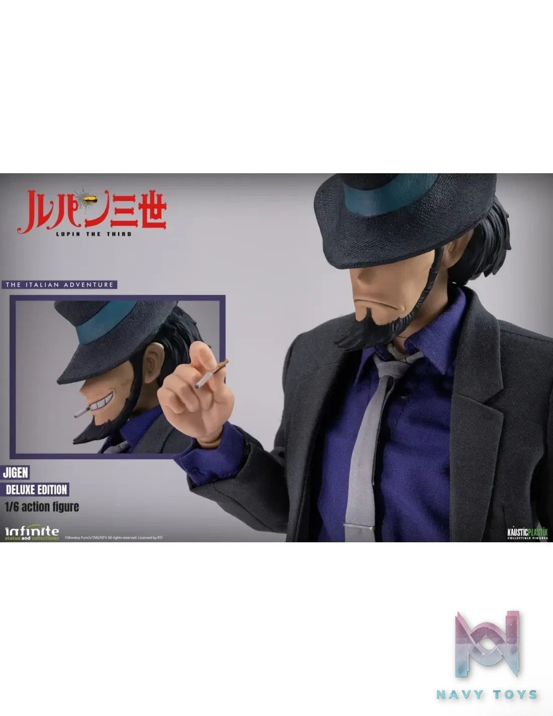 Infinite Statue – Lupin The 3rd The Italian Adventure 1/6 Action Figure Daisuke Jigen (Licensed)