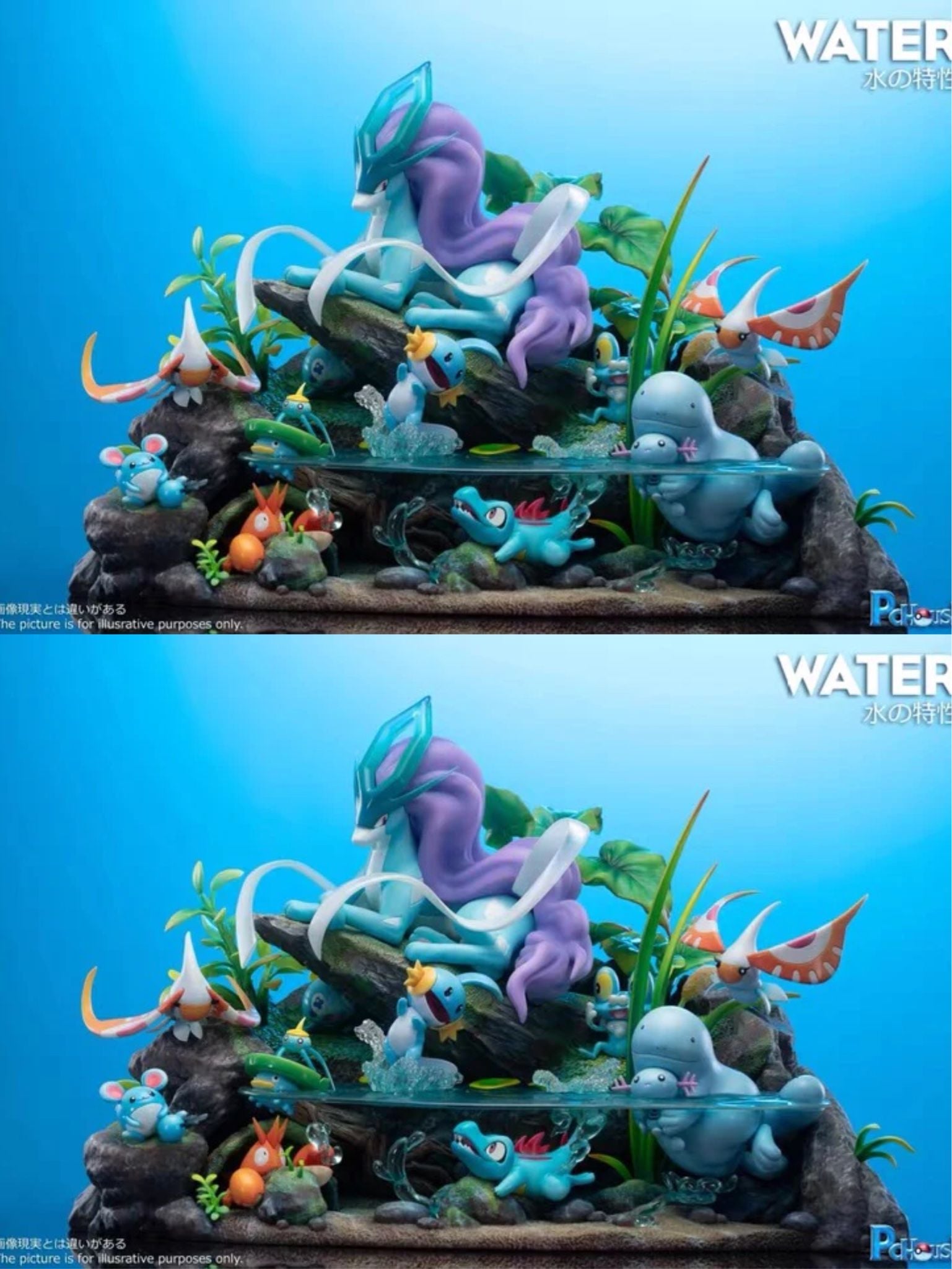 Water Type - Pokemon - PC House resin statue pc house studio anime figure