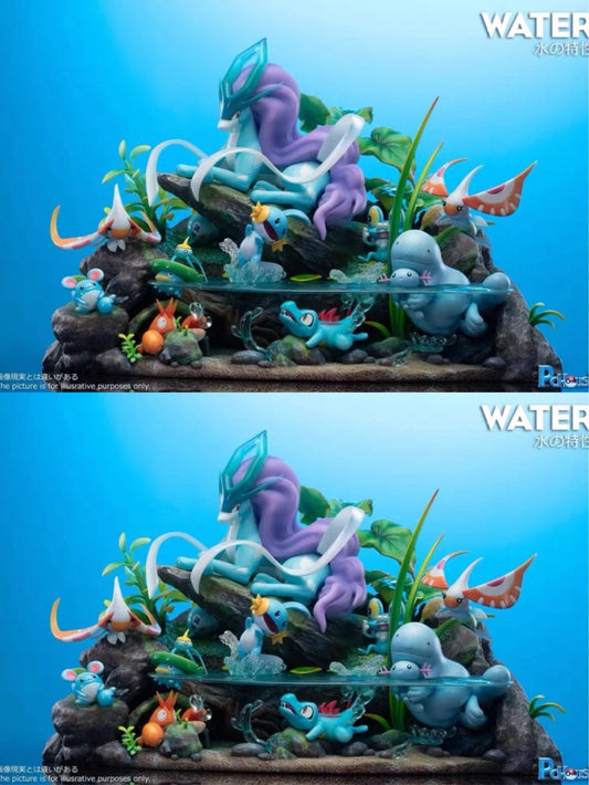Water Type - Pokemon - PC House resin statue pc house studio anime figure