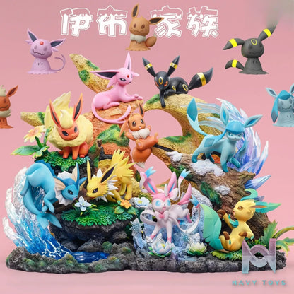 DM Studio – Pokémon Eeveelution Splicing Series Eevee Family