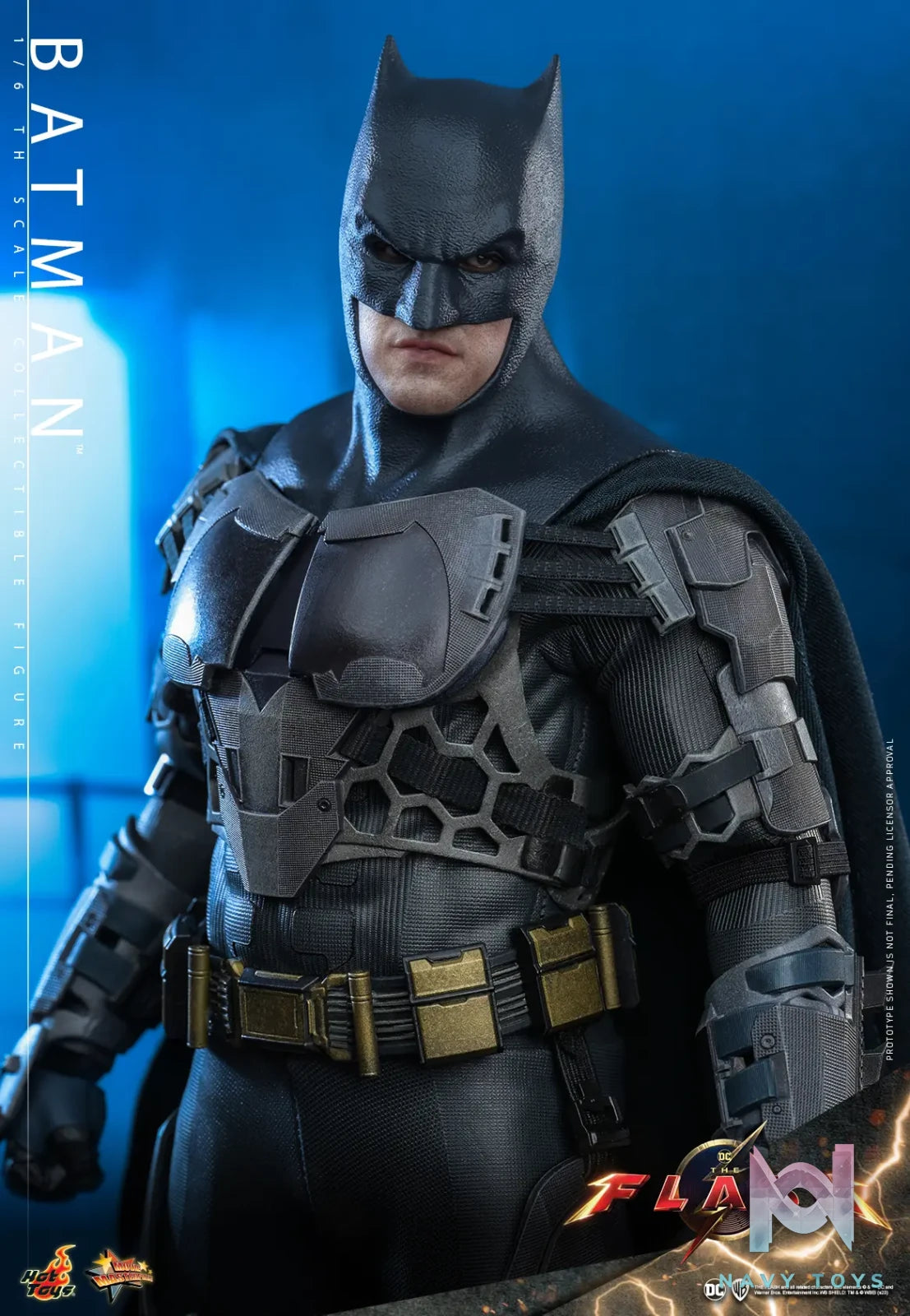 Hottoys – The Flash – Batman and Batcycle – 1/6th Scale MMS703 MMS704 MMS705 (Licensed)