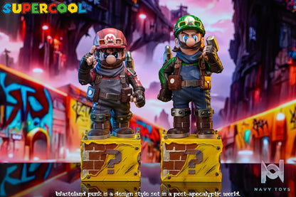 SUPERCOOL Studio – Super Mario Cyber Steampunk Wasteland Luigi the Plumber