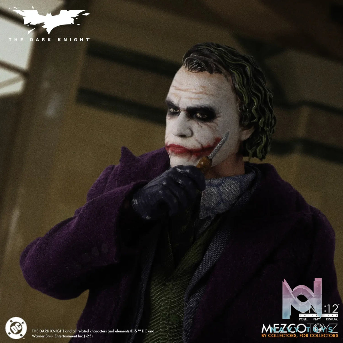 Mezco Studio – 1/12 The Dark Knight: The Joker (Licensed)