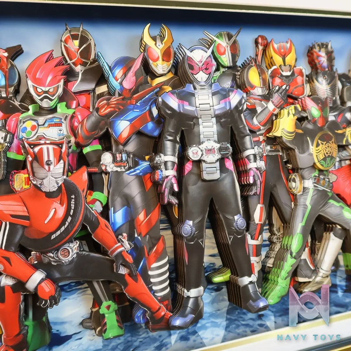 KALA HOME Studio – Kamen Rider Multiple Characters #01 3D Decorative Painting Kamen Rider