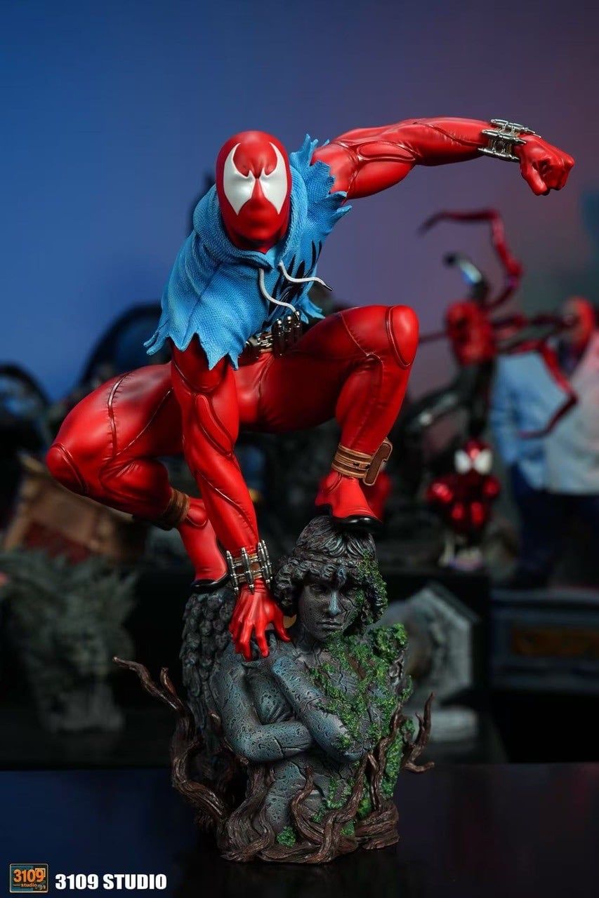 Scarlet Spider Man - Spider Man - 3109 Studio resin statue 3109 Studio anime figure