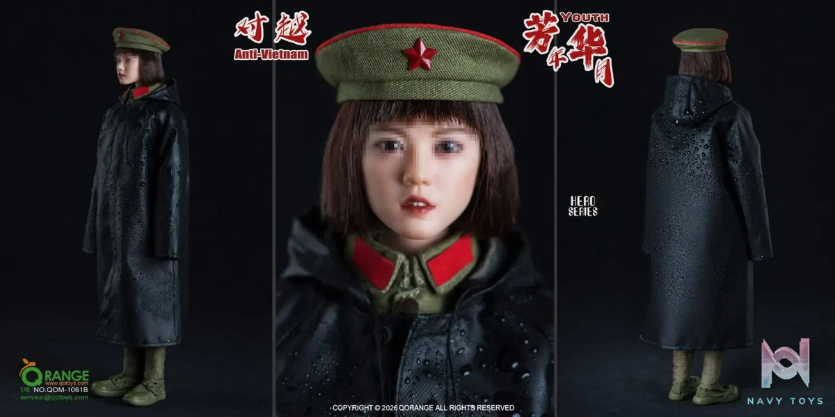 QORANGE QOTOYS – QORANGE QOTOYS 1/6 The Anti-Vietnam Youth Set NO.QOM-1061A/B (Licensed)