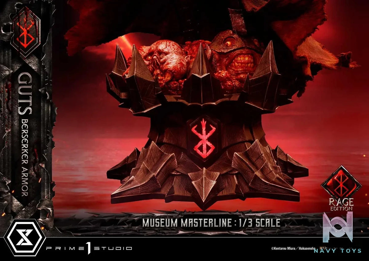Prime 1 Studio – Museum Masterline Berserk Guts, Berserker Armor Rage Edition MMBR-03 MMBR-03DX MMBR-03DXS (Licensed)