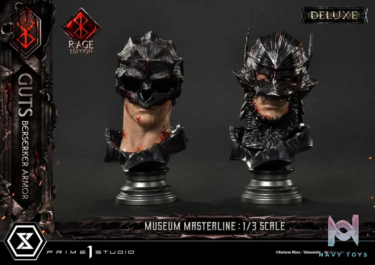 Prime 1 Studio – Museum Masterline Berserk Guts, Berserker Armor Rage Edition MMBR-03 MMBR-03DX MMBR-03DXS (Licensed)
