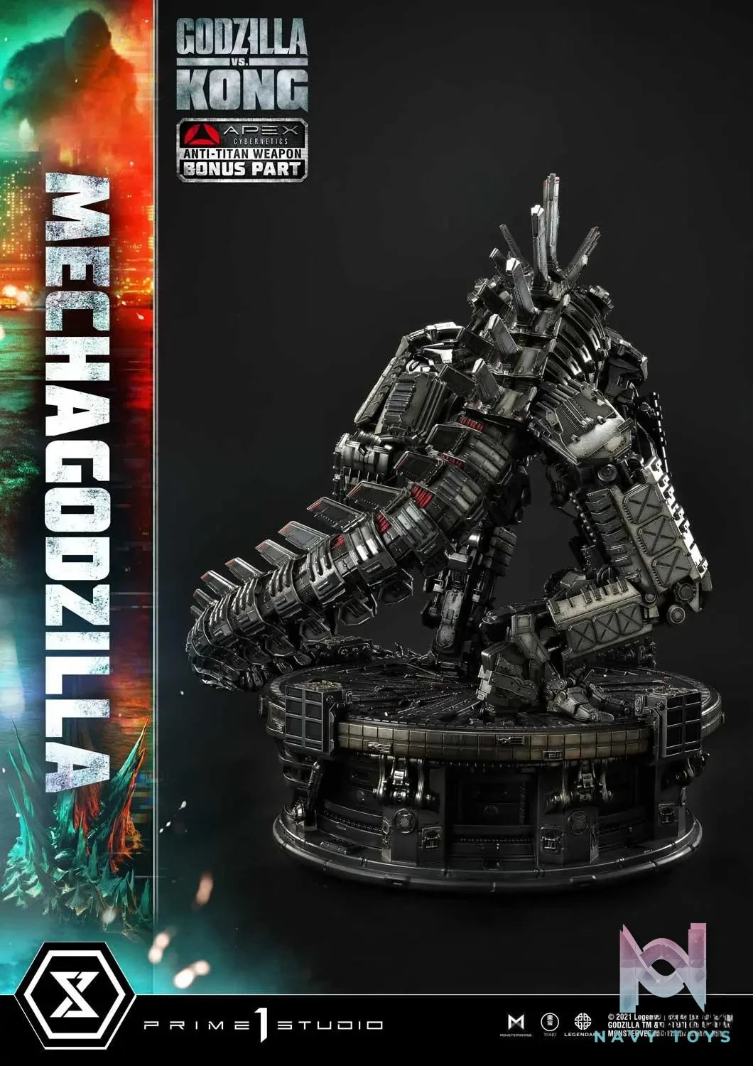 Prime 1 Studio – Ultimate Diorama Masterline Godzilla vs Kong Mechagodzilla UDMGVK-06 UDMGVK-06S (Licensed)
