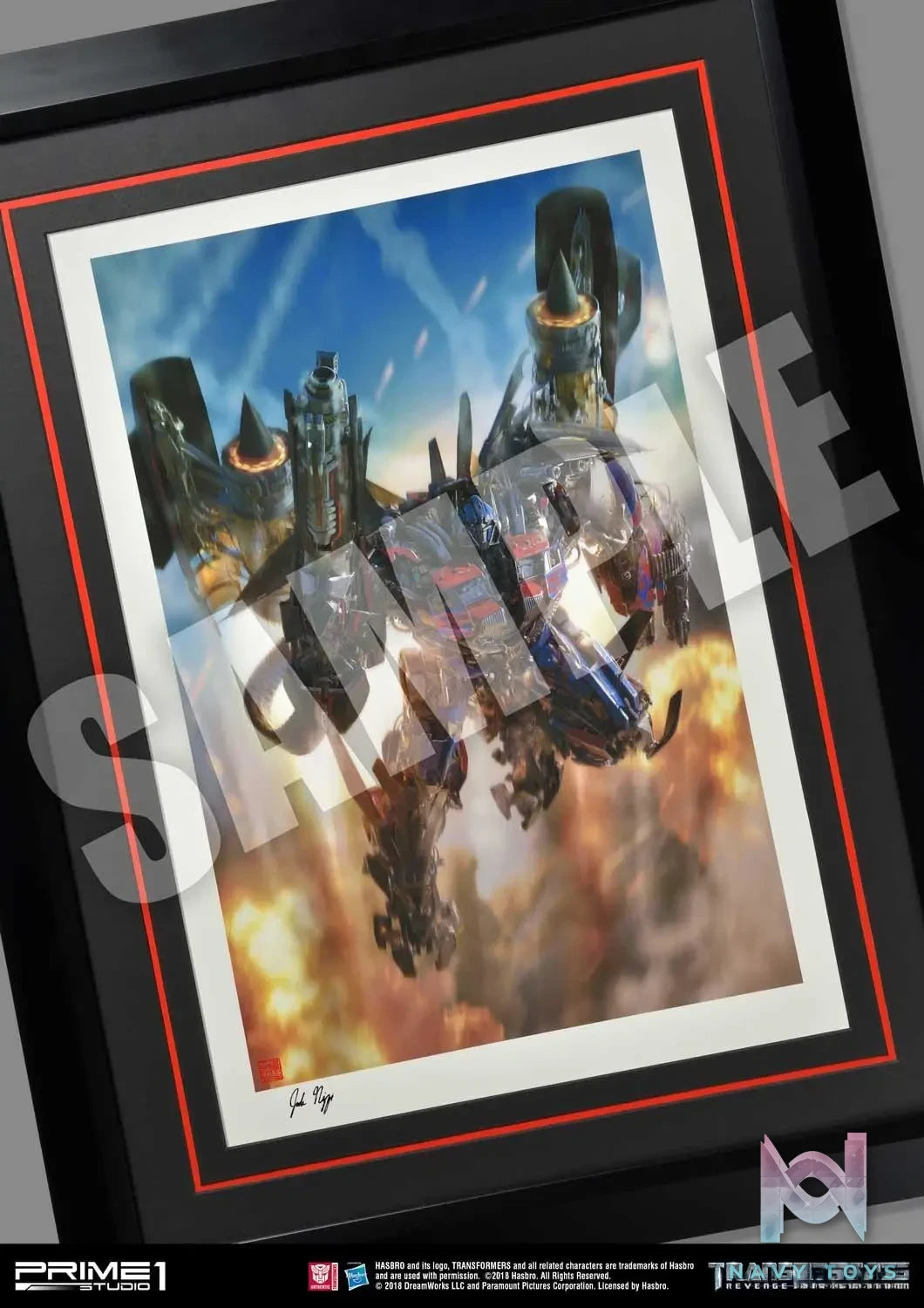 Prime 1 Studio Revenge of the Fallen (Film) Jetpower Optimus Prime APTF-01
