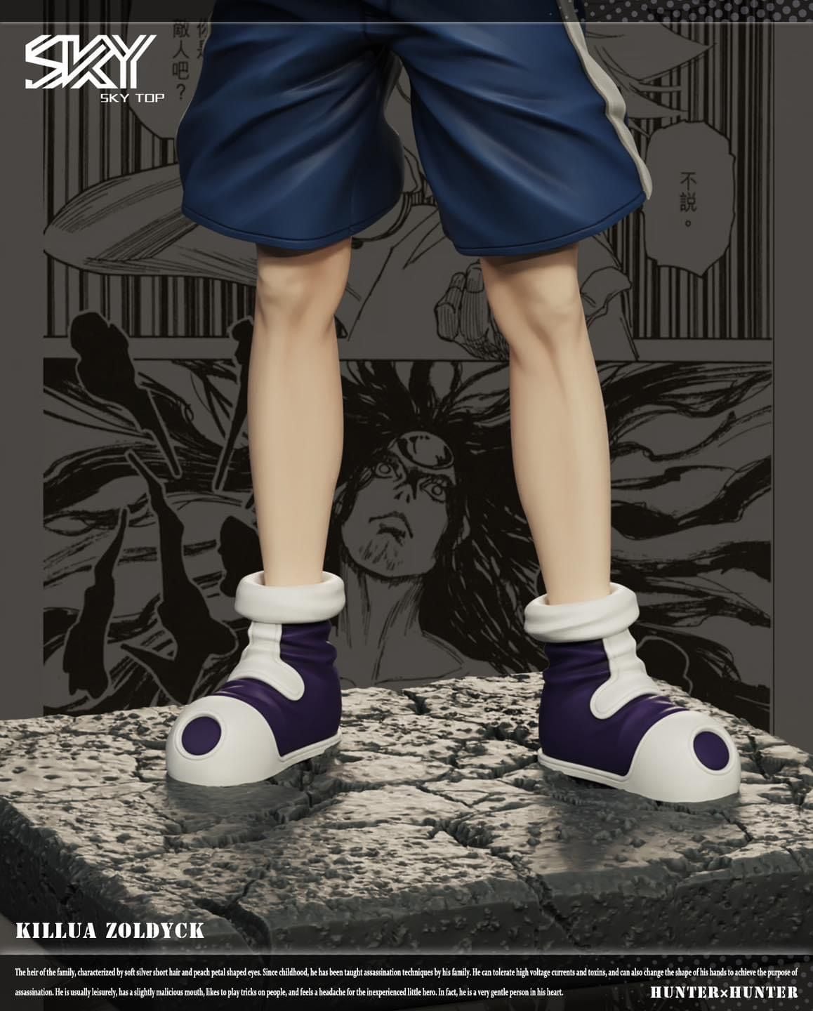 Killua Zoldyck - Hunter x Hunter - Sky Top Studio resin statue sky top studio anime figure