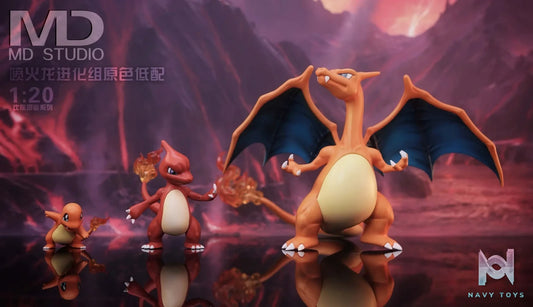 MD Studio – Pokémon Charizard Evolution Set