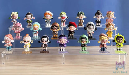Showcase Factory – Acrylic Stair Display Stand for Nendoroids Blind Boxes Mini Figures