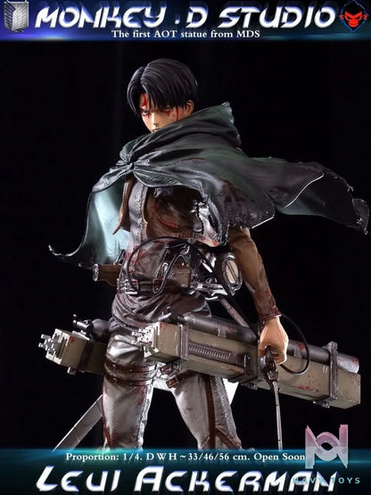 Levi Ackerman - Attack On Titan - Monkey D Studio resin statue monkey d studio anime figure