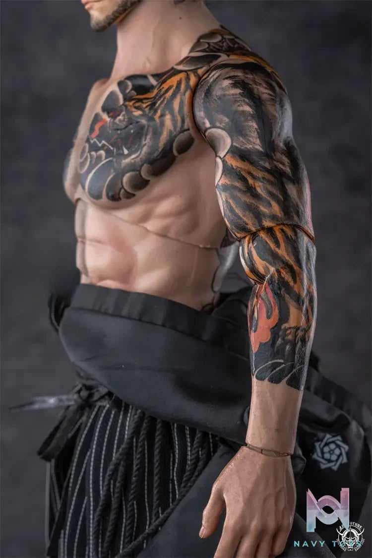 ART FUTURE – 1/6 Sakamoto Ryoma Commander Silver Dragon Armor Version Action Figure (Licensed)
