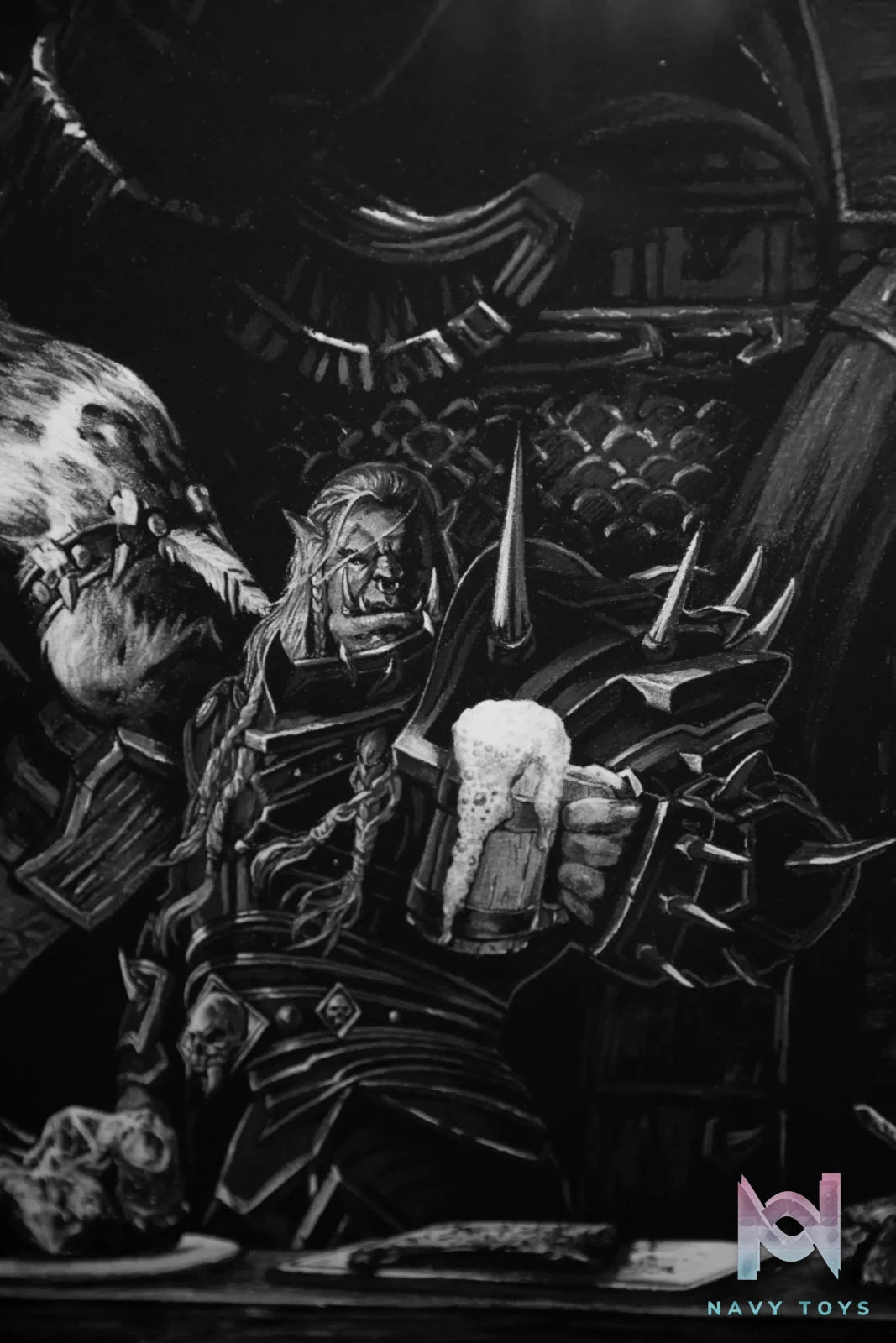 Nami Studio – World of Warcraft The Last Supper Original Decorative Paint