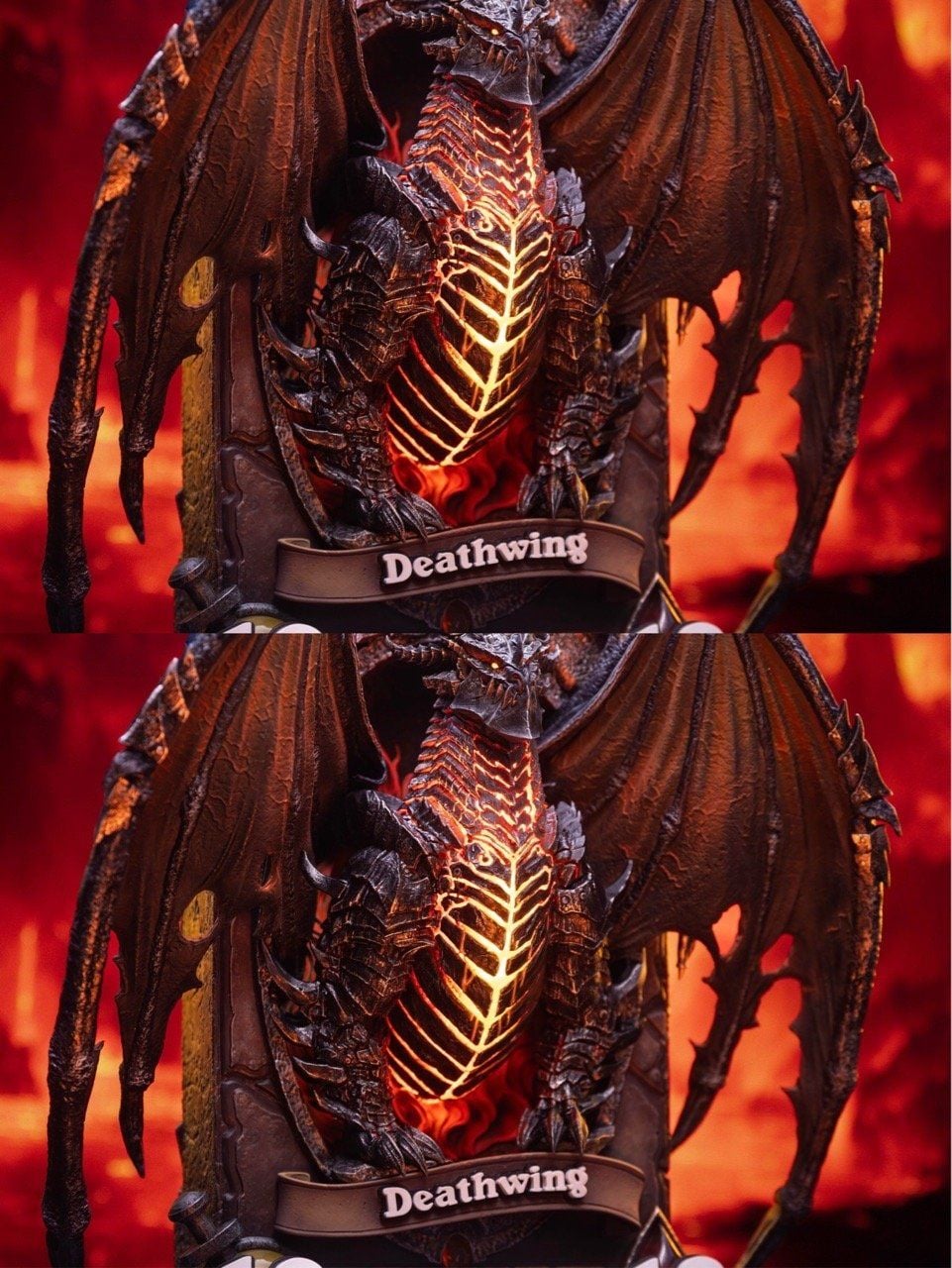 Deathwing Art - Heartstone - Blizzard Entertainment & HEX Collectibles resin statue Blizzard Hearthstone anime figure