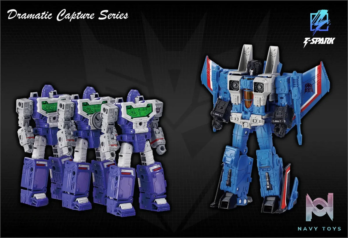 TAKARA TOMY – Transformers Dramatic Capture Series Decepticons part 1 DCS-05 (Licensed)