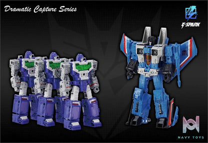 TAKARA TOMY – Transformers Dramatic Capture Series Decepticons part 1 DCS-05 (Licensed)