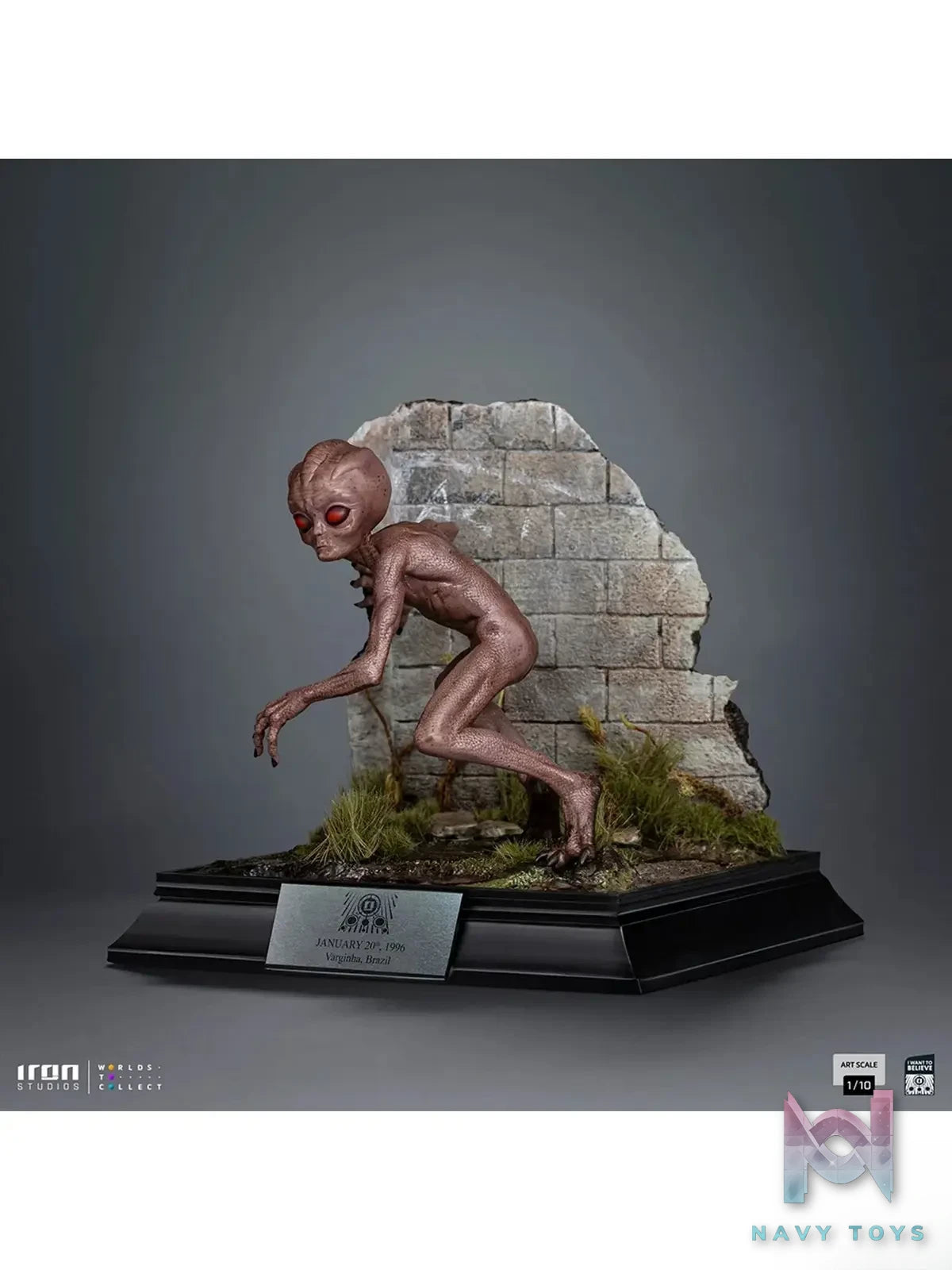 Iron Studios – ET Varginha Statue I Want to Believe Art Scale IWTBEL122425-10 (Licensed)