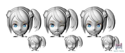 Hasegawa – A.S.G Girls EMO-X0022 “Aria” & X0024 “Ciel” 1/12 Plastic Model (Licensed)