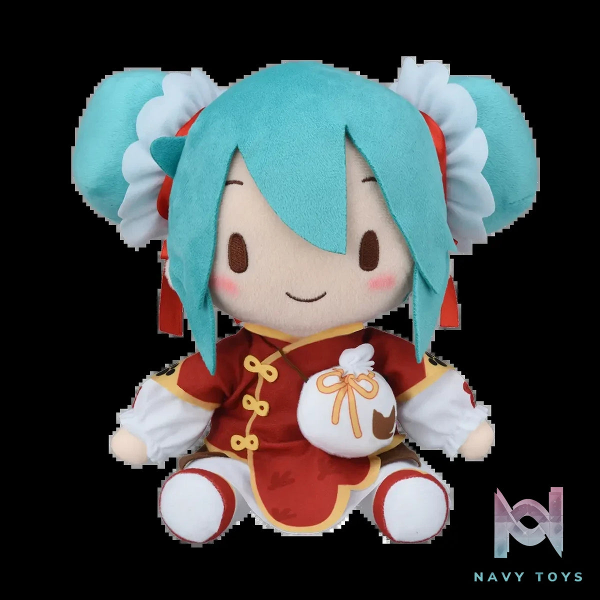 SEGA – VOCALOID Hatsune Miku Outing Series Chinatown fufu Plush Doll (Licensed)