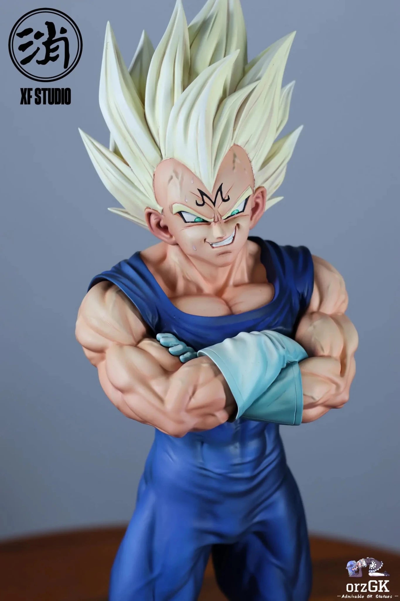 XF Studio - Dragon Ball Demonized Vegeta resin statue Navy Toys anime figure