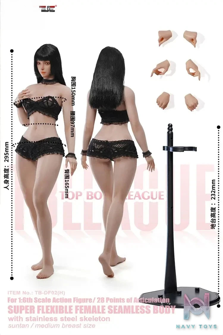 TBLeague – 1/6 Hourglass Curvy Female Body (Licensed)