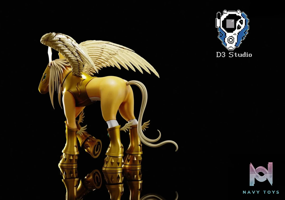 D3 Studio – Digimon Nefertimon And Pegasusmon