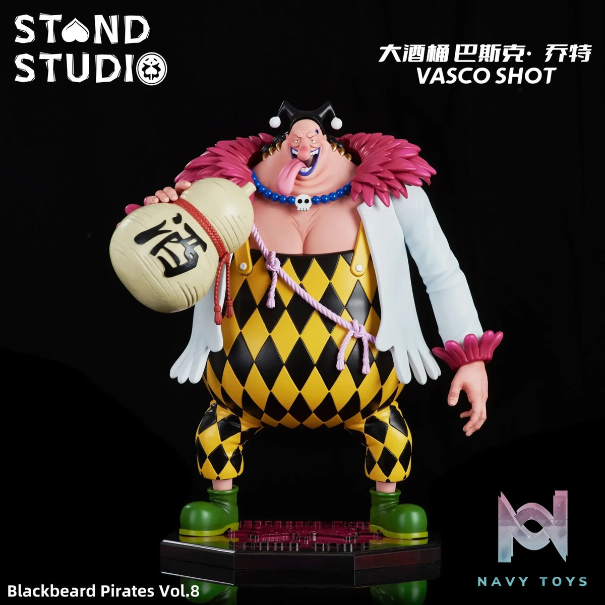 Stand Studio – One Piece Blackbeard Pirates #8 Vasco Shot