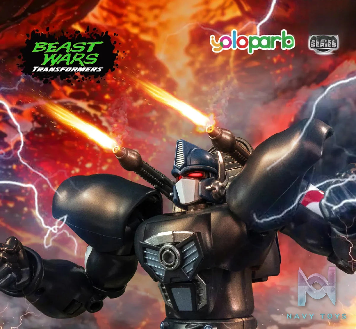Yolopark – AMK Series Transformers: Beast Wars Dinobot X Optimus Primal (Licensed)