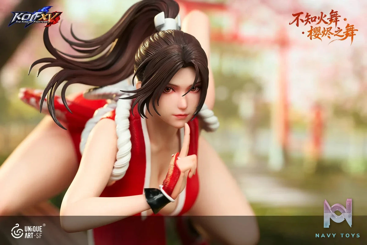 UNIQUE Art Studio – SNK Mai Shiranui Cherry Blossom Ember Dance 1/6 Scale Figure (Licensed)