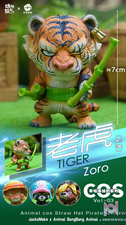 Jacksdo Studio & Animal BangBang Studio – One Piece Animal cos series-Tiger Zoro