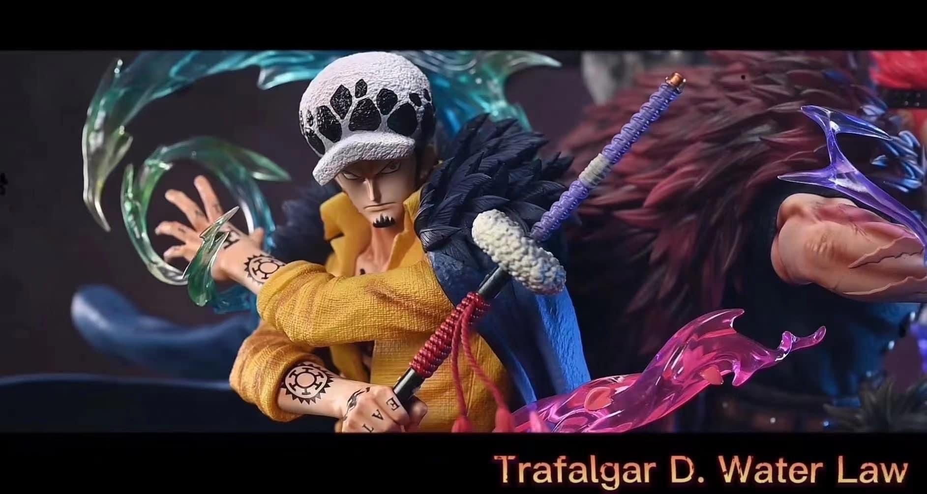 Luffy x Law x Kid resin statue Lx Studio anime figure