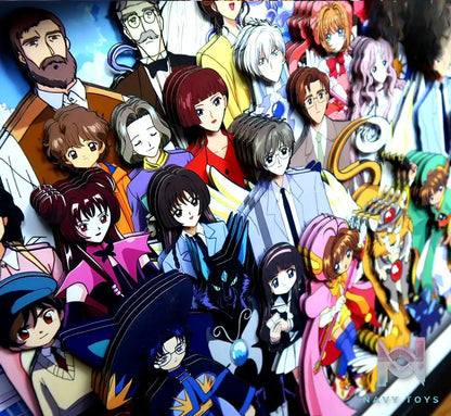 KALA HOME Studio – Cardcaptor Sakura Multiple Characters #05 3D Decorative Painting Cardcaptor Sakura