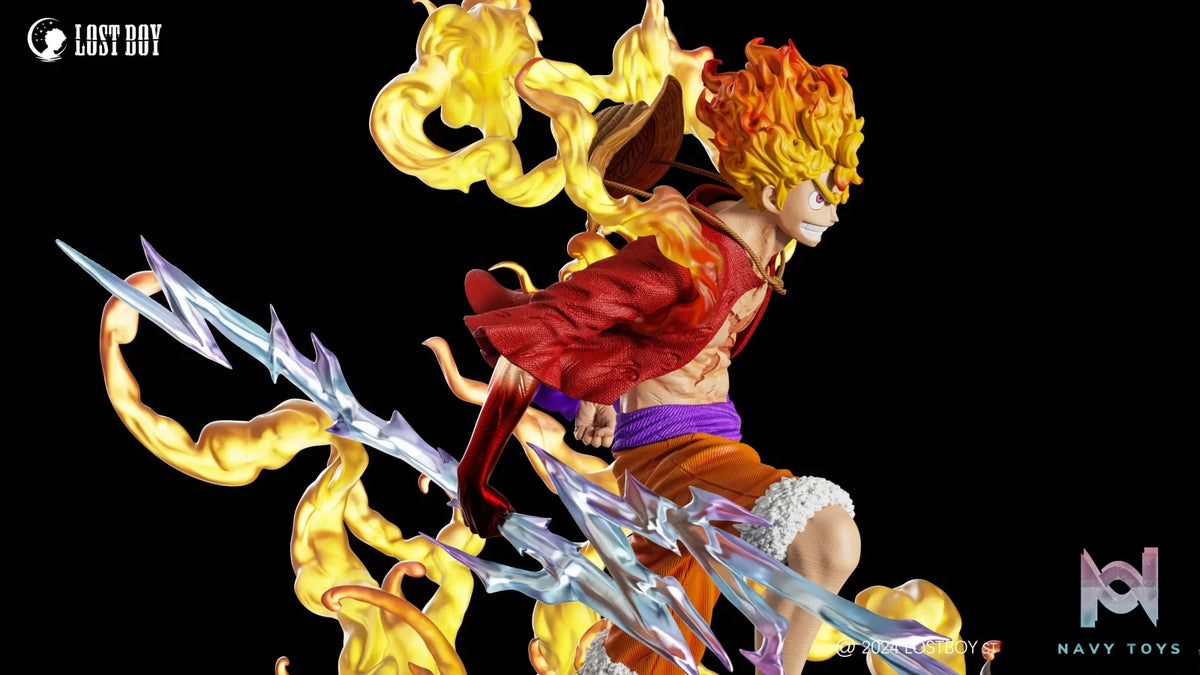 LOST BOY Studio – One Piece Glillter Color NIKA Luffy Gear 5