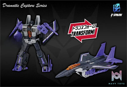 TAKARA TOMY – Transformers Dramatic Capture Series Decepticons part 2 DCS-06 (Licensed)
