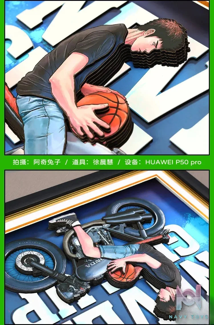 Yu Zhi Jiang Studio – Hisashi Mitsui 3D Decorative Painting Slam Dunk