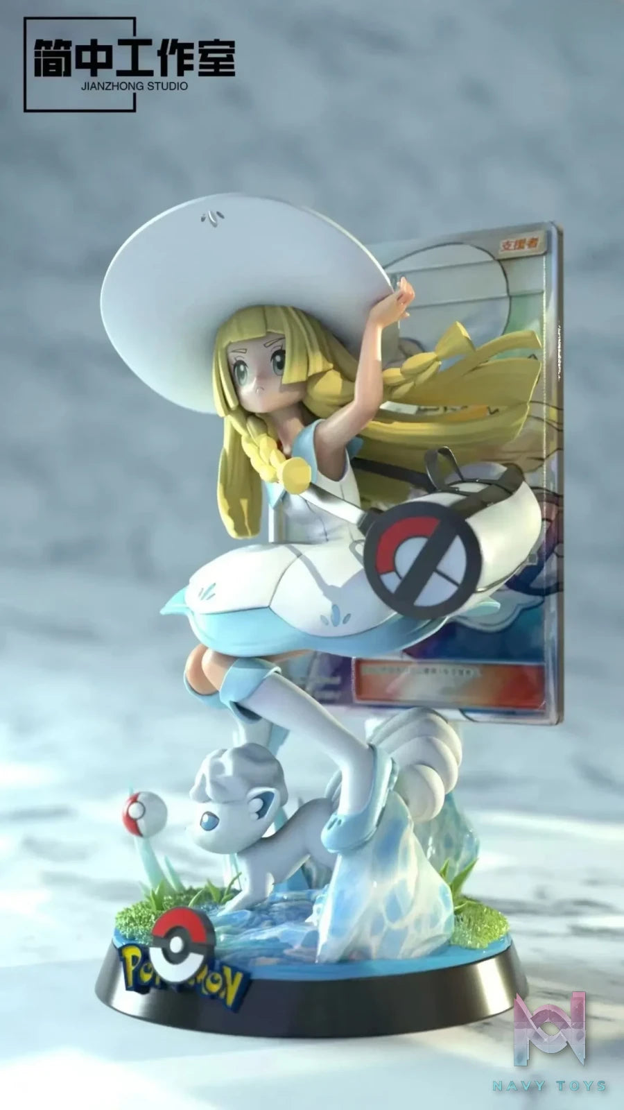 JIAN ZHONG Studio – Pokémon White Hat Lillie