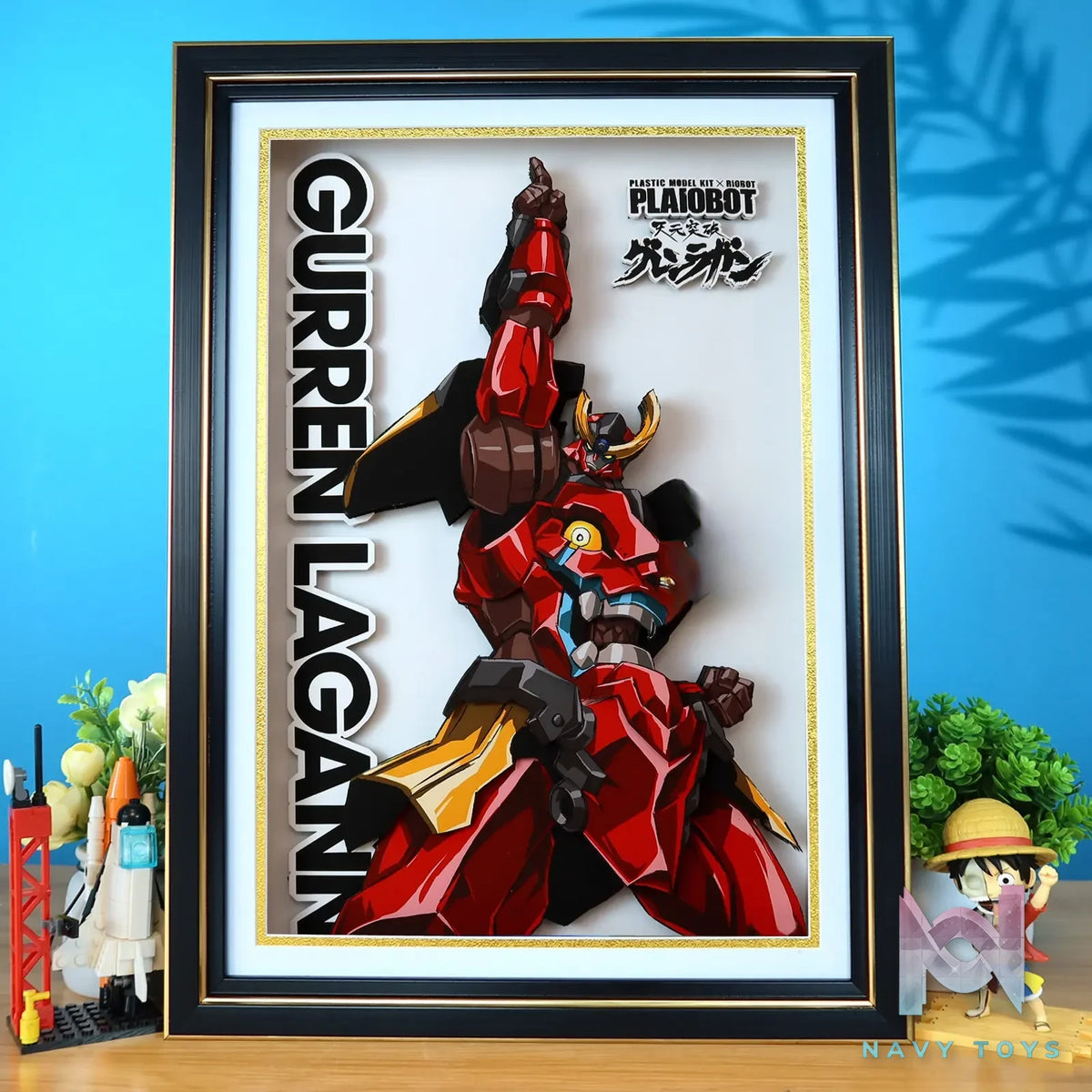KALA HOME Studio – Gurren Lagann 3D Decorative Painting Tengen Toppa Gurren-Lagann