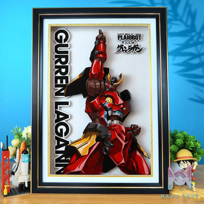 KALA HOME Studio – Gurren Lagann 3D Decorative Painting Tengen Toppa Gurren-Lagann